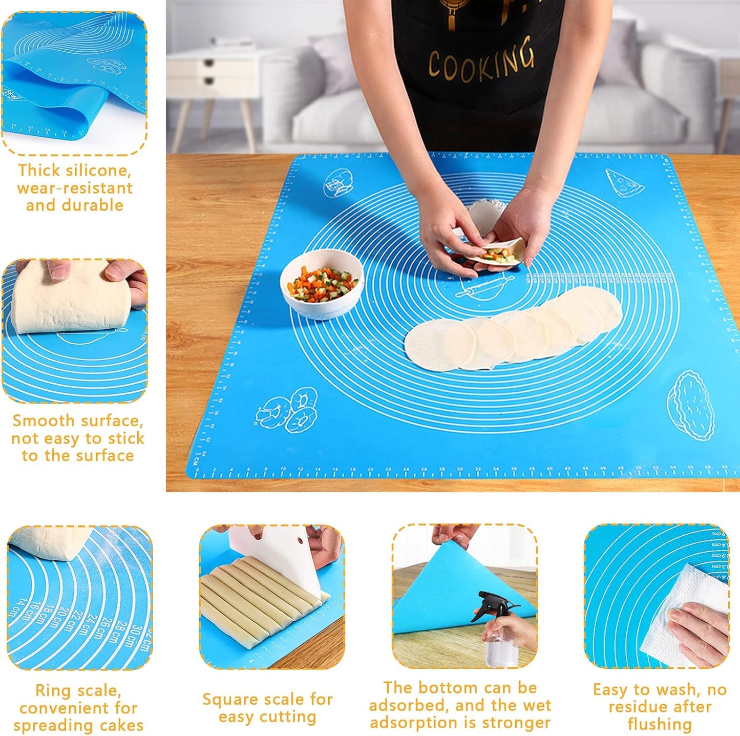 Non-Stick Silicone Baking Mat