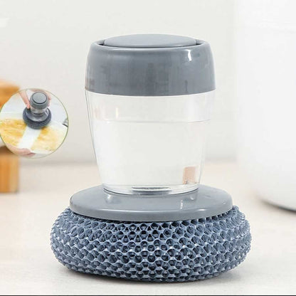 Soap Scrubber with dispenser