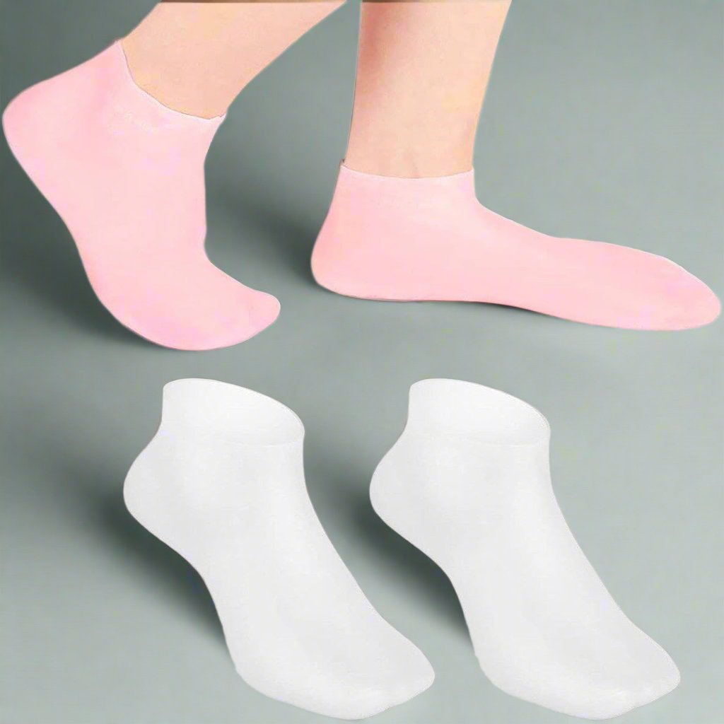 FeetCare Moisturizing Silicone Gel Socks