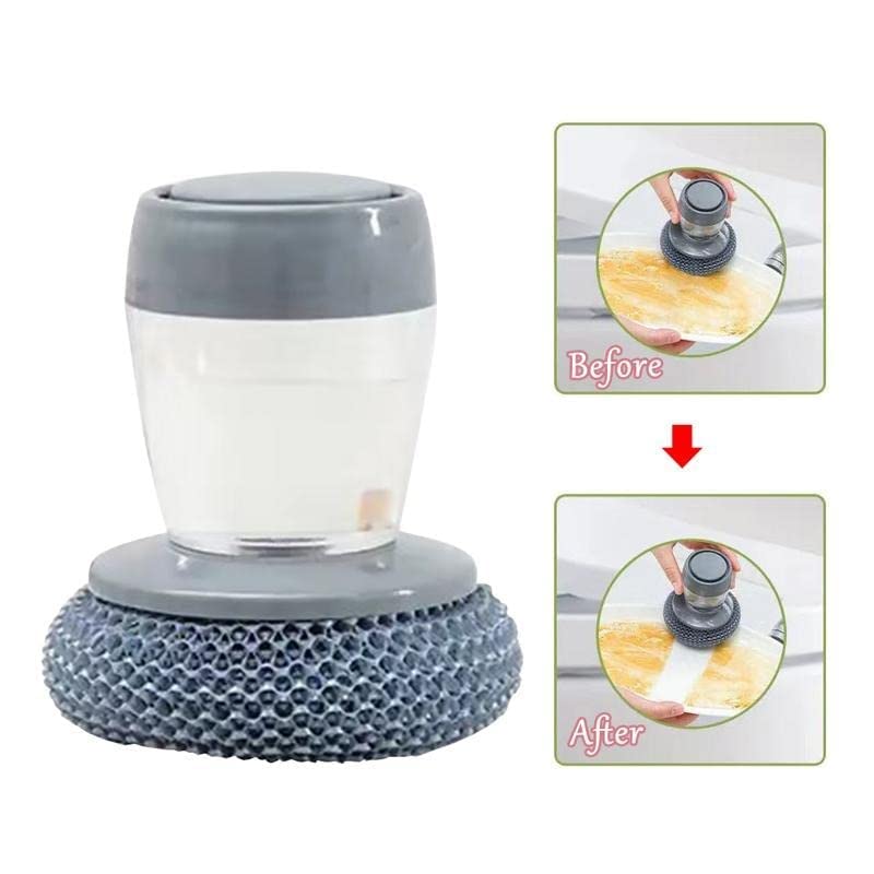 Soap Scrubber with dispenser