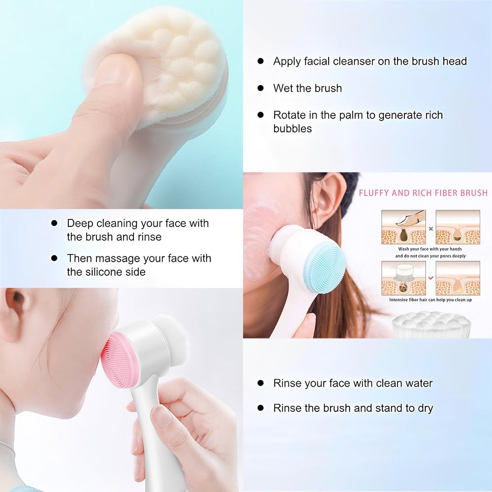 Portable Face Cleaning Massage Tool