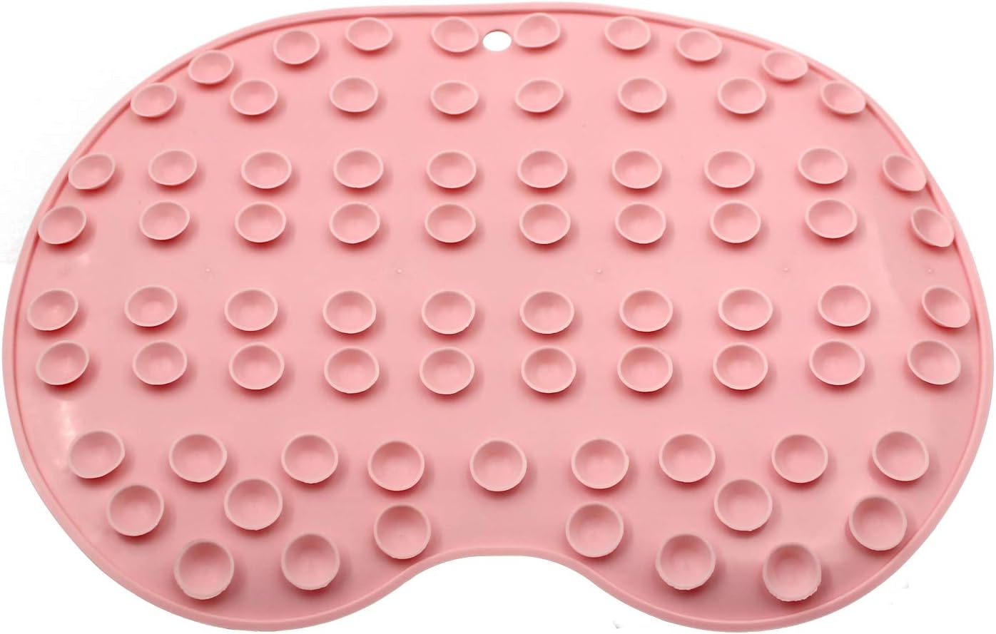 Silicone Foot Scrubber Mat and Body Scrubber