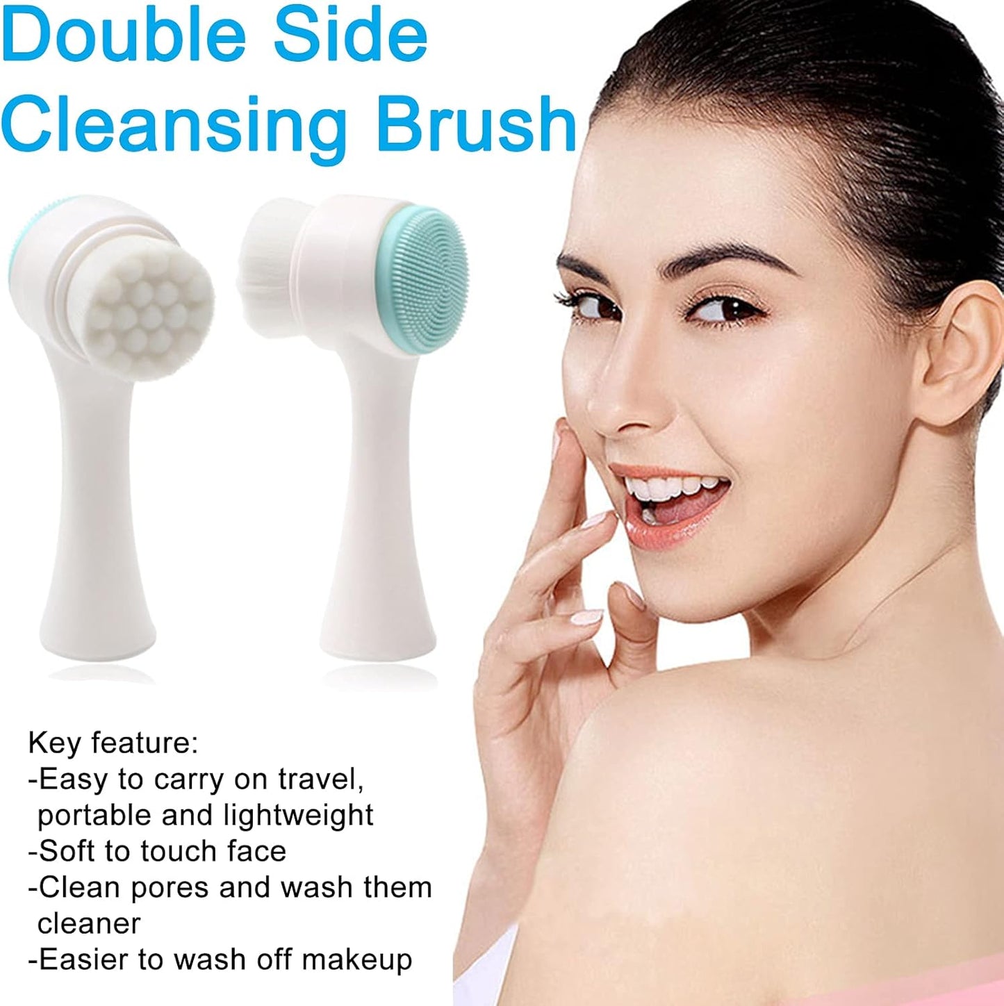 Portable Face Cleaning Massage Tool